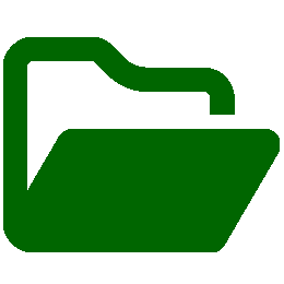 Small icon of a green folder.