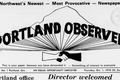 Portland Observer masthead