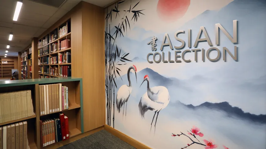 Asian Collection mural