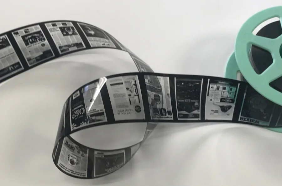 Microfilm reel 